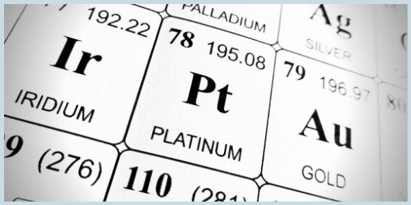 Platinum Pt, A noble Metal