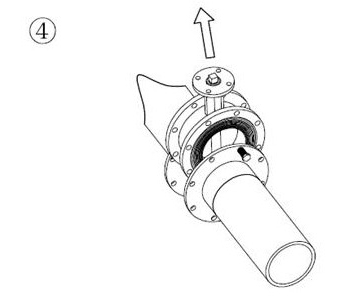 Flanged Butterfly Valve Installation Step 4